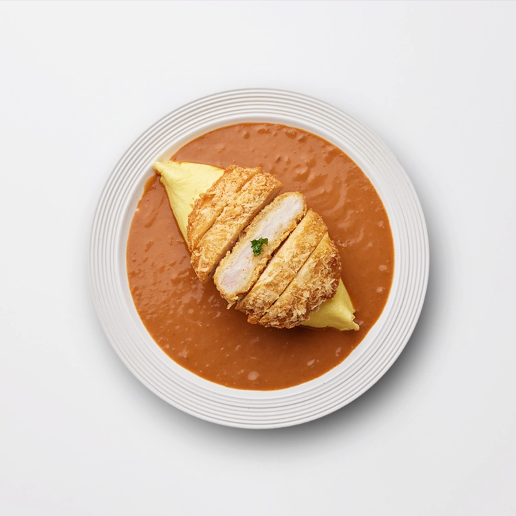 Handmade Tonkatsu Omurice